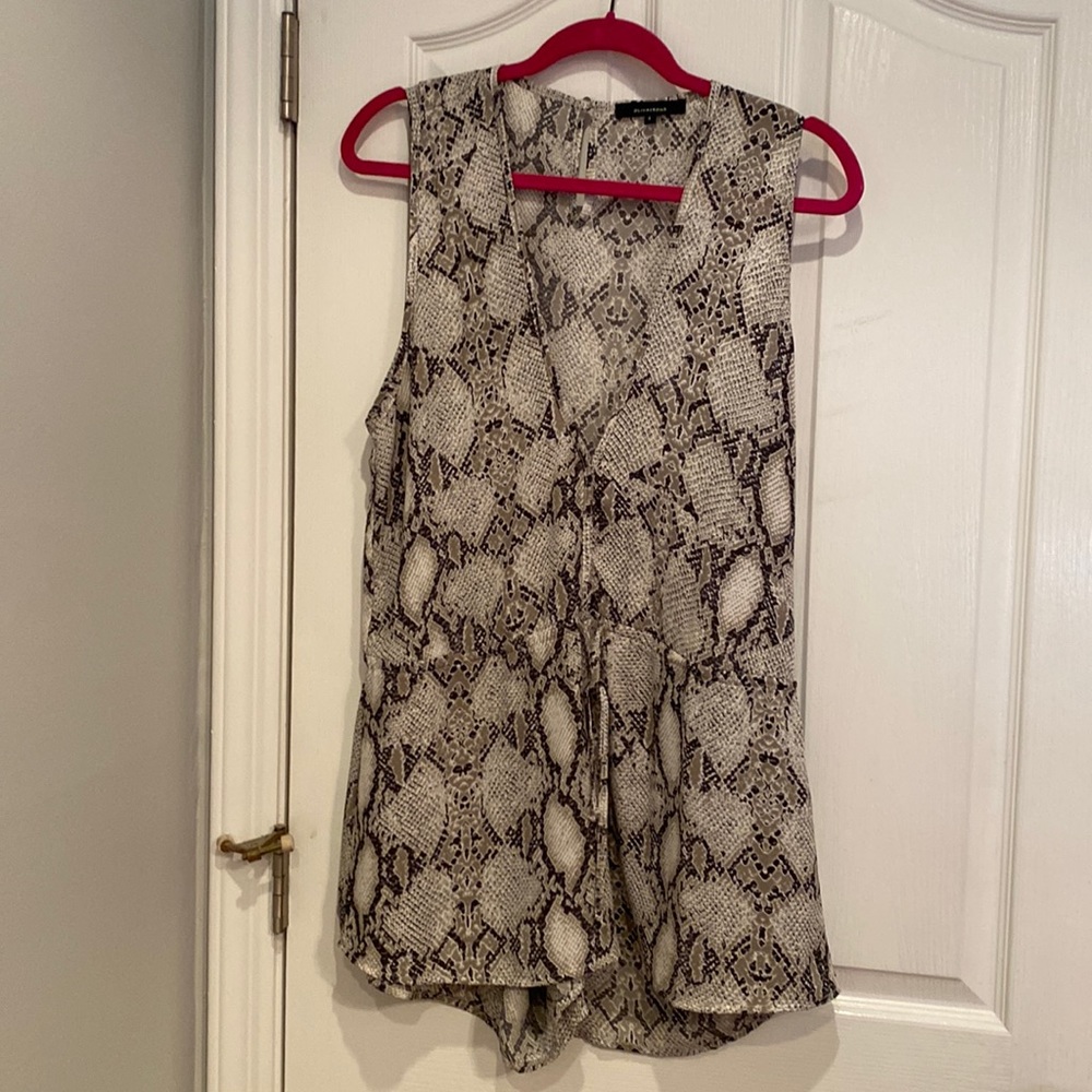 Snake skin romper!